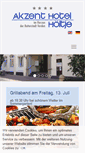 Mobile Screenshot of hotelhoeltje.de